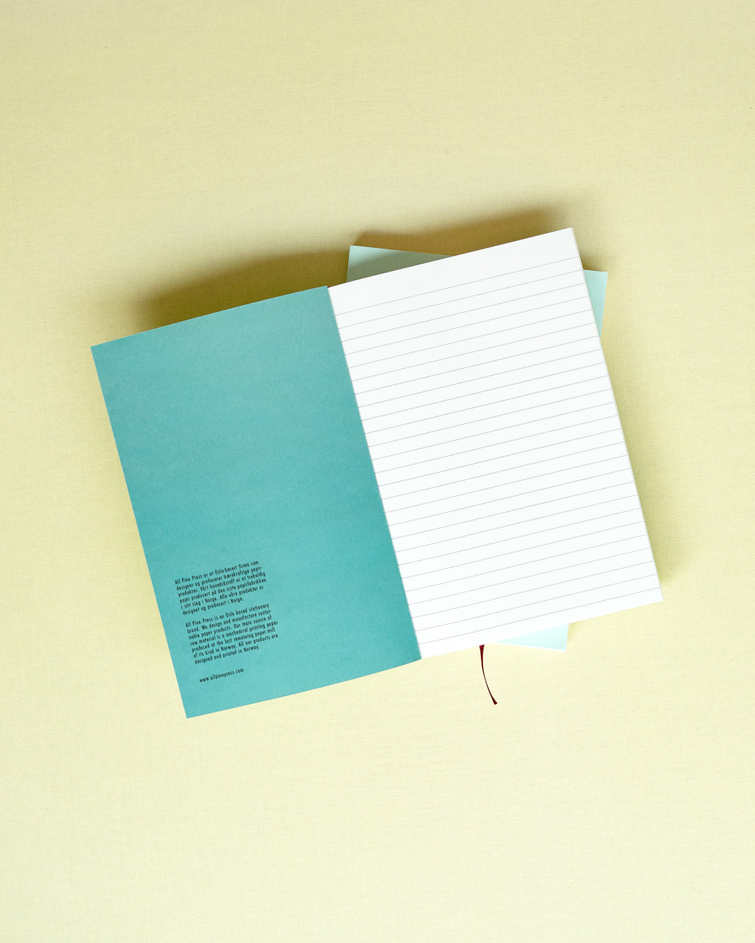 Notebook Ribbons Outside Ribbon Notebook